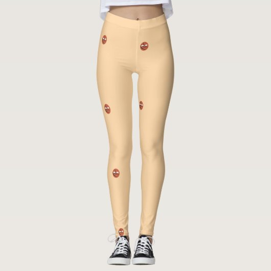 Leggings van het tijgerfront (Voorkant)