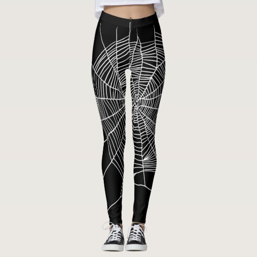 Leggings van het Web Halloween Spider (Voorkant)