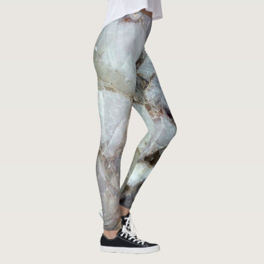 Leggings van het witte kwartskristal (Rechts)