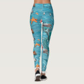 leggings van het zee (Achterkant)