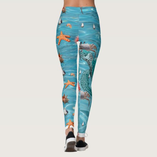 leggings van het zee (Achterkant)