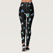 leggings van het zwarte oog (Achterkant)