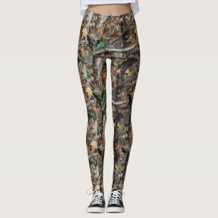Leggings van Hunters Forest Tree Camo #1