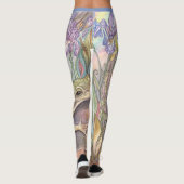 Leggings van kikker en ris (Achterkant)