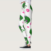 Leggings van kikkers en kussens (Links)