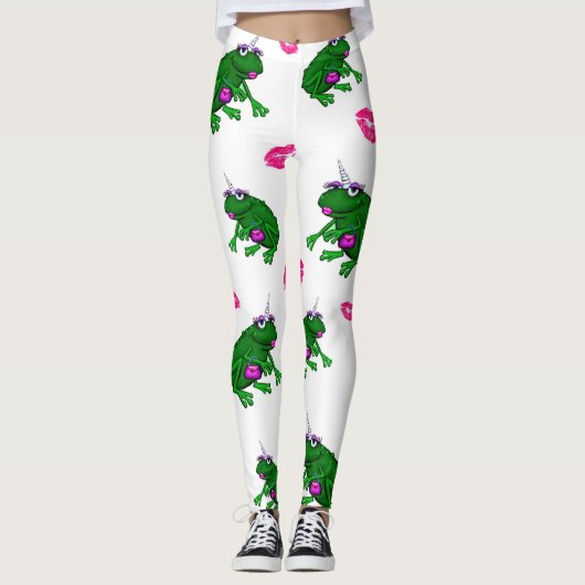 Leggings van kikkers en kussens (Voorkant)