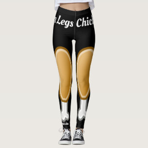 Leggings van kiplegaten