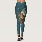 Leggings van kleurrijke  nativiteitsscène (Achterkant)