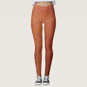 Leggings van leder