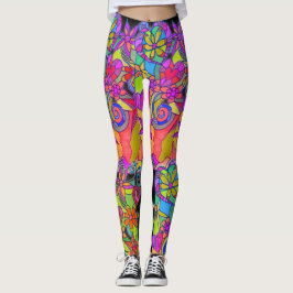 Leggings van Leslie Clair Bures om het hart te ver