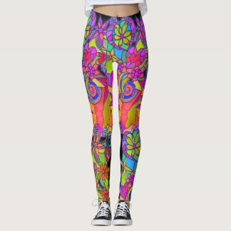 Leggings van Leslie Clair Bures om het hart te ver