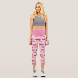 Leggings van Lip Capri voor vrouwen in roze