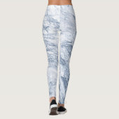 Leggings van marmer Stone Pattern (Achterkant)