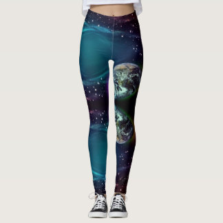 Leggings van moon, Planet en sterren