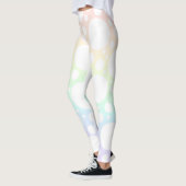 Leggings van pasta Rainbow Polka Dot (Links)