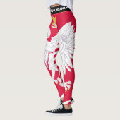 Leggings van Patriottisch Polen, mode van de Pools (Links)