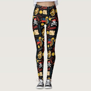 Leggings van piratenschatten