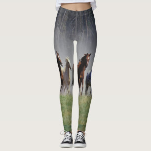 Leggings van rijpaarden