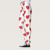 leggings van rode hartritme (Links)