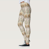 Leggings van roze rozen (Links)