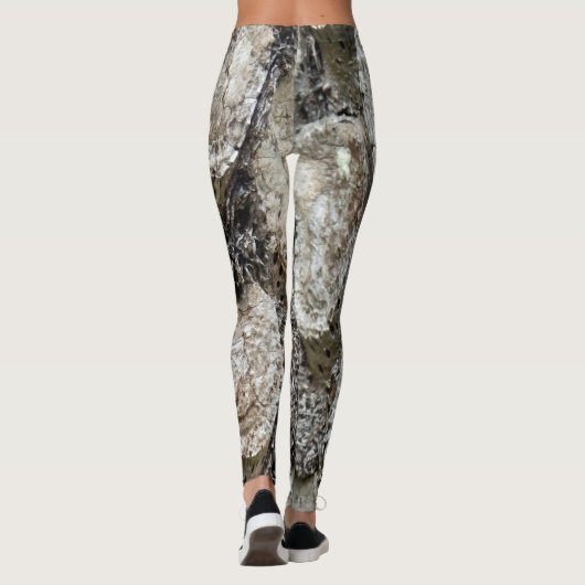 Leggings van Silver Fern-bomen (Achterkant)
