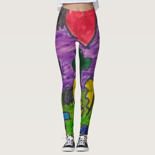 Leggings van Snowie Schrode (Voorkant)