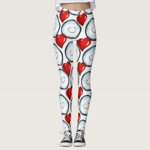 Leggings van valentijnse