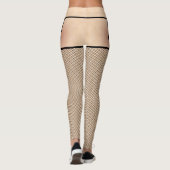 Leggings van viskousen en luipaarden (Achterkant)