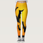Leggings van vleermuizen (Voorkant)