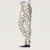 Leggings van vliegende wilde fazanten (Links)