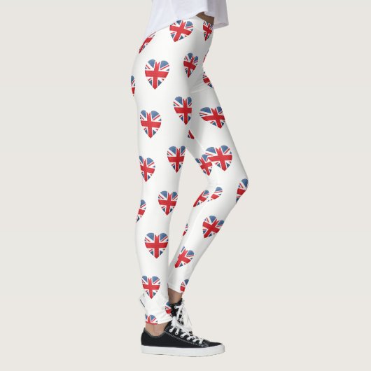 Leggings van vrouwen - Brits hart (Rechts)