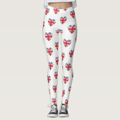Leggings van vrouwen - Brits hart (Voorkant)