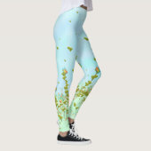 Leggings van wilde bloemen (Rechts)