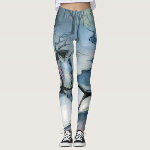 leggings van winterhout