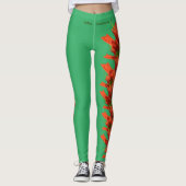 Leggings van Wyoming State Flower Indian Paintbors (Voorkant)