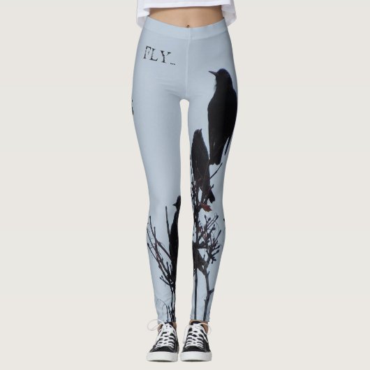 leggings van yoga voor vogels ! (Voorkant)