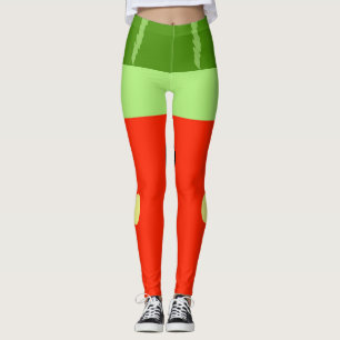 Leggings van zoete watermeloenen