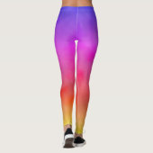 Leggings Vapeur arc-en-ciel (Dos)