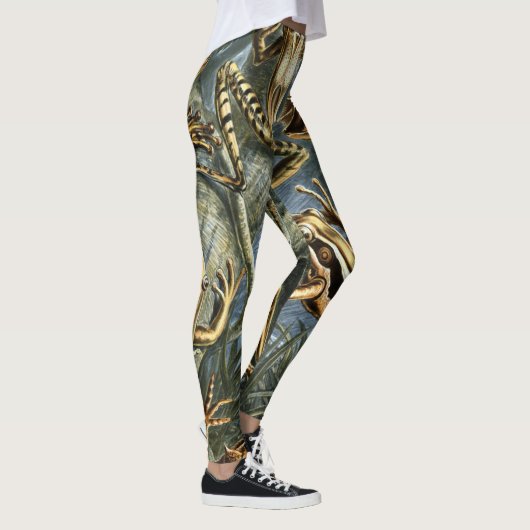 Leggings Variété d'Ernst Haeckel de grenouilles exotiques : (Droite)