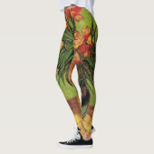 Leggings Vase avec Oleanders et livres par Vincent van Gogh (Gauche)