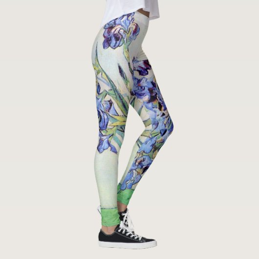 Leggings Vase de fleurs avec iris de Vincent van Gogh (Droite)