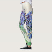 Leggings Vase de fleurs avec iris de Vincent van Gogh (Gauche)