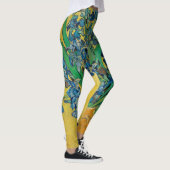 Leggings Vase Van Gogh avec Iris Classic Impressionnisme (Droite)