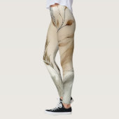 Leggings Végétation agitée Mariage botanique moderne (Gauche)