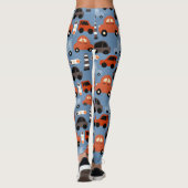 Leggings véhicules pour enfants (Dos)