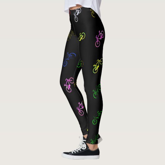 Leggings Vélos colorés (Gauche)