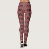 Leggings Vélos noirs Brown (Dos)
