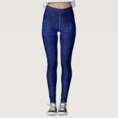 Leggings Velvet bleu (Devant)
