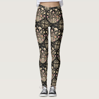Leggings Venetian Mushrooms