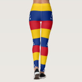 Leggings Venezuela : drapeau patriotique vénézuélien (Dos)
